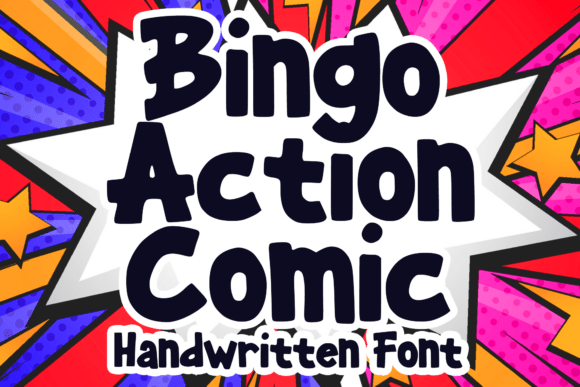 Bingo Action Comic: The Playful Typeface That Elevates Creative Projects