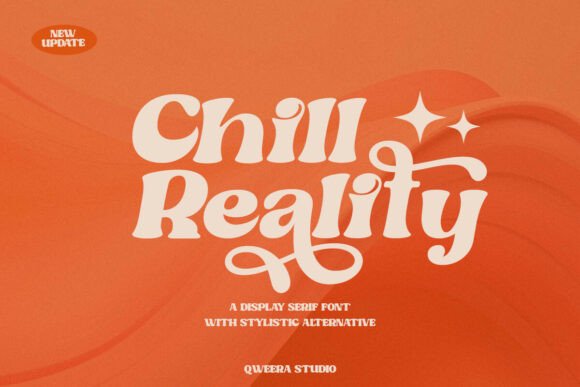 Chill Reality: A Bold Serif for Creative Typography
