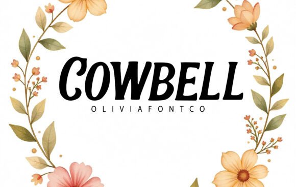 Cowbell: A Bold Serif Font with Vintage Charm
