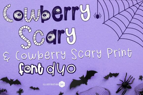 Cowberry Scary Duo: Integrating Hand-Crafted Typography Into Creative Workflows