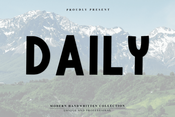 Daily: A Sweet Handwritten Font for Every Creator