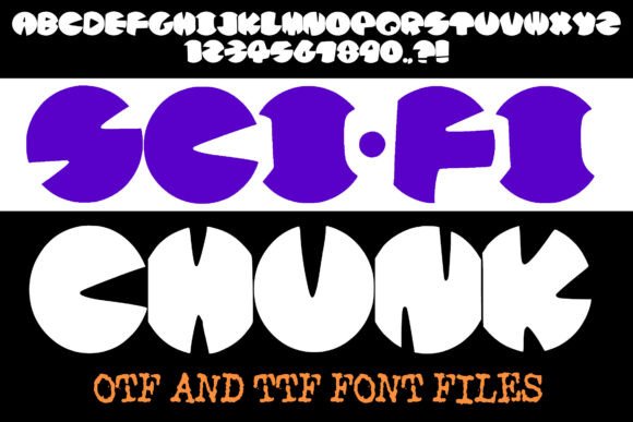 Exploring the Bold Aesthetic of Sci-fi Chunk Font in Modern Design