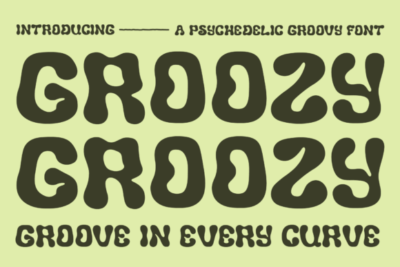 Groovy Typography Reimagined with Groozy