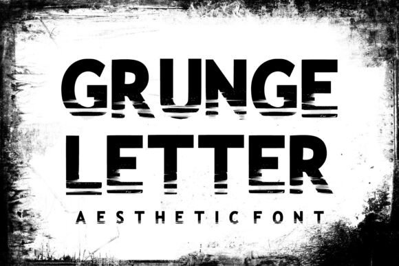Grunge Letter: A Bold Statement in Modern Typography