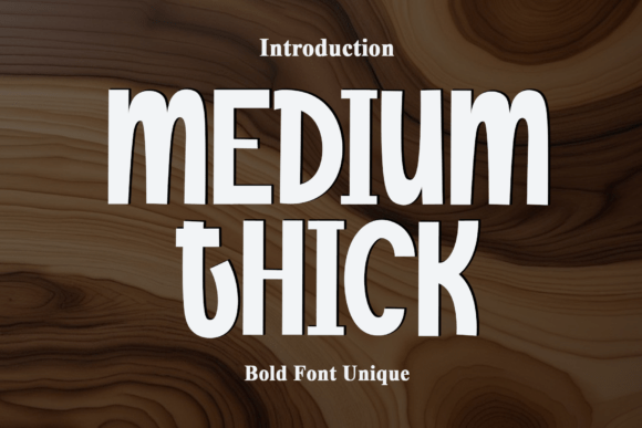 Medium Thick: Bold Style Meets Retro Charm