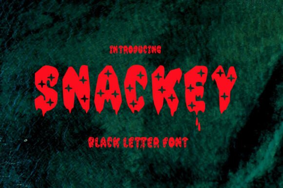 Snackey: A Unique Display Font That Elevates Your Design Projects