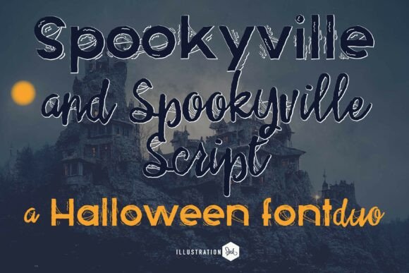 Spookyville Duo: Elevating Halloween Design with Style and Substance
