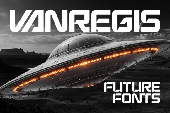 Vanregis: Elevating Design with Futuristic Typography