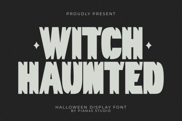 Witch Haunted: A Strategic Typeface for Bold Visual Communication